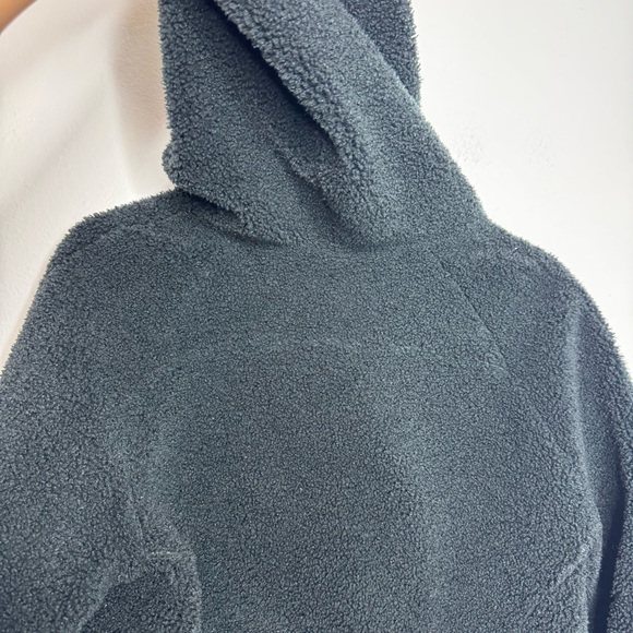 Lululemon Black Scuba Oversized Half-Zip‎ Fleece Hoodie - Picture 10 of 11